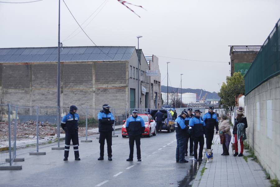 Desalojo en El Arbeyal