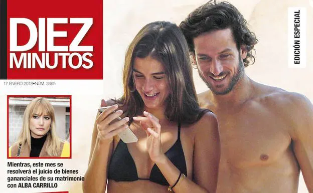 Feliciano López, feliz de vacaciones con su nuevo amor