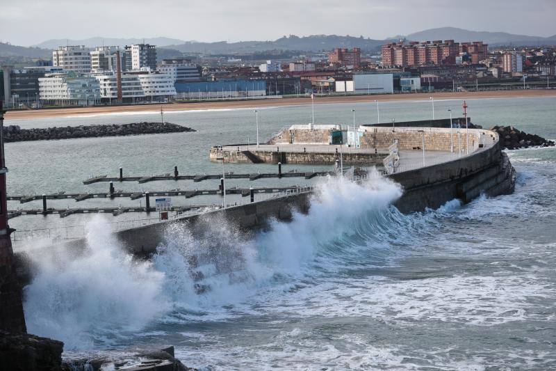 Frío, viento y olas, para un nuevo temporal