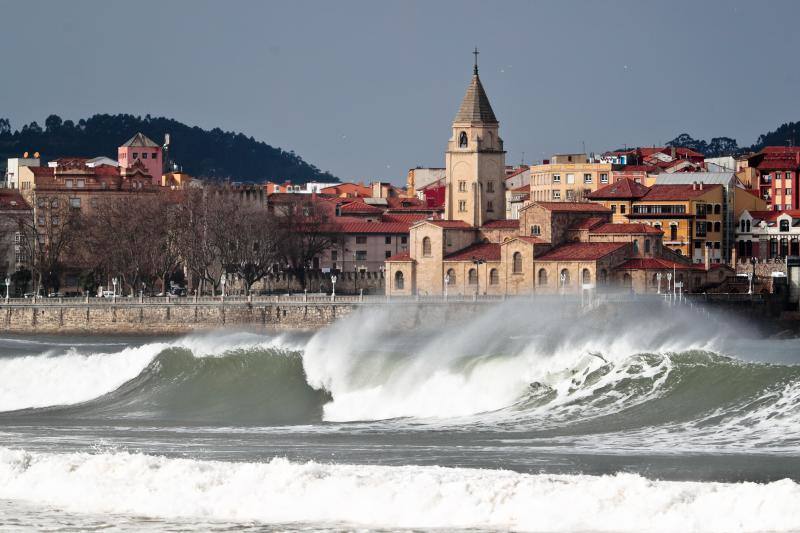 Frío, viento y olas, para un nuevo temporal