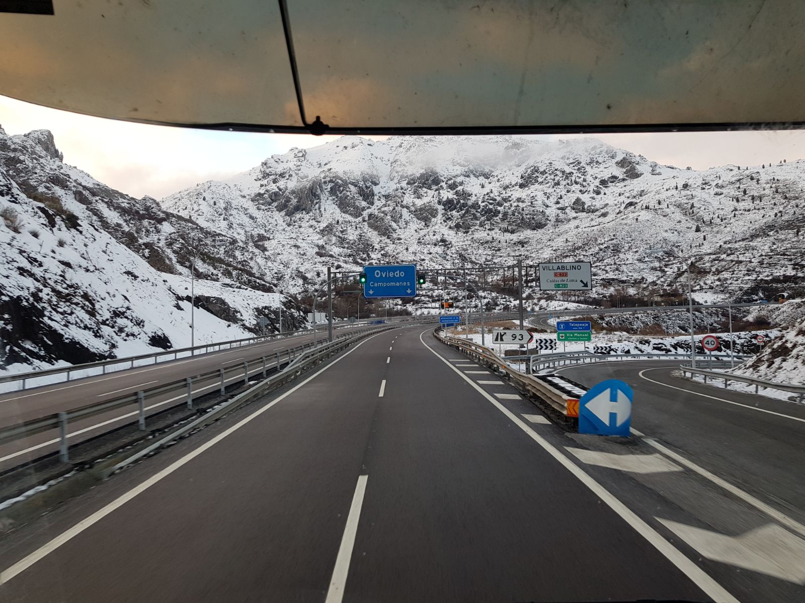 Asturias se cubre de blanco