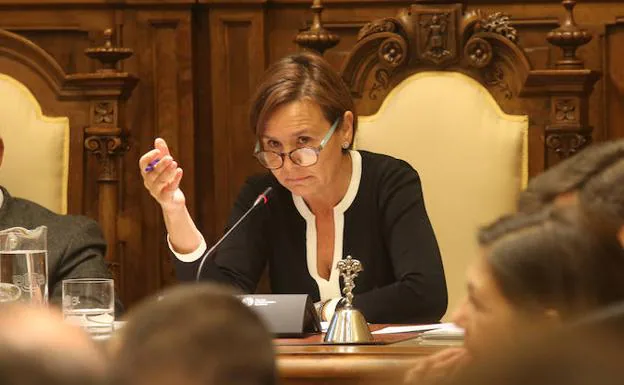 Carmen Moriyón, alcaldesa de Gijón