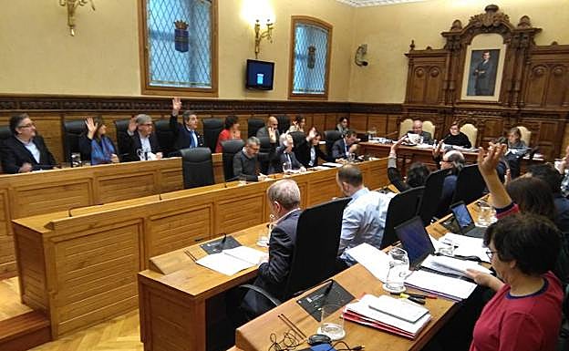 Pleno del Ayuntamiento de Gijón