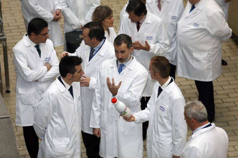 Felipe VI visita este lunes la fábrica de CAPSA en Granda (Siero)