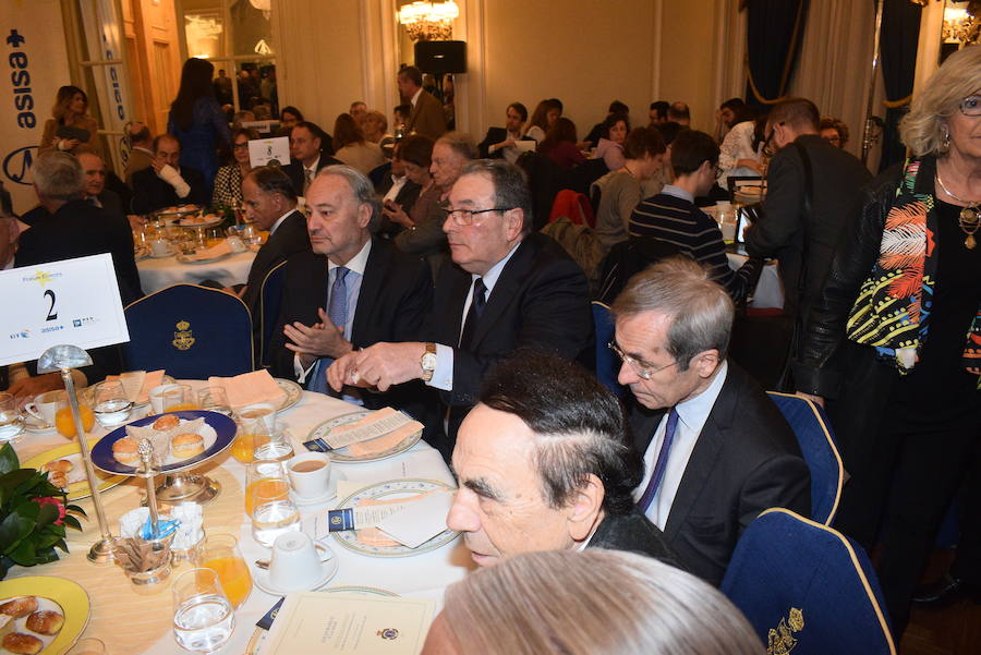 Javier Fernández, en el Foro Nueva Economía de Madrid