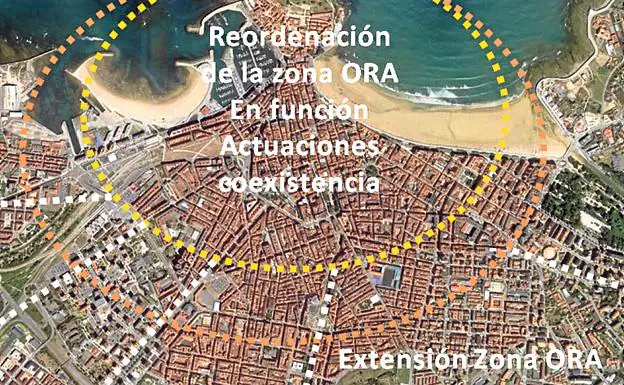 El Plan de Movilidad de Gijón prevé el salto de la zona azul a barrios limítrofes