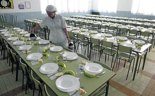 Los pliegos premiarán los platos con productos ecológicos