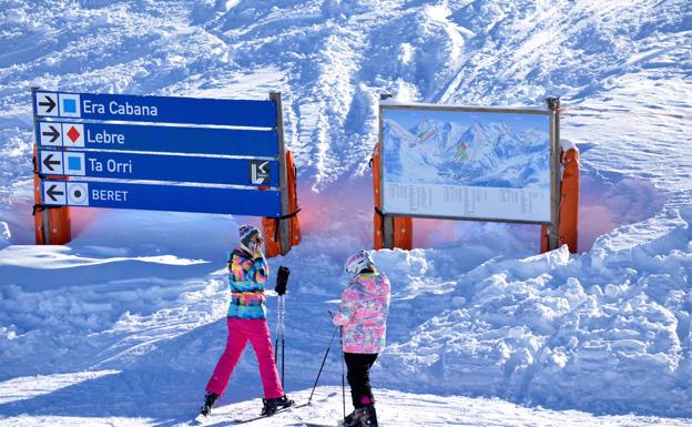 La estación de Baqueira Beret, en una imagen reciente