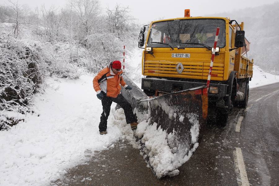 Las precipitaciones en forma de nieve llegarán a cotas de entre 400 y 600 metros