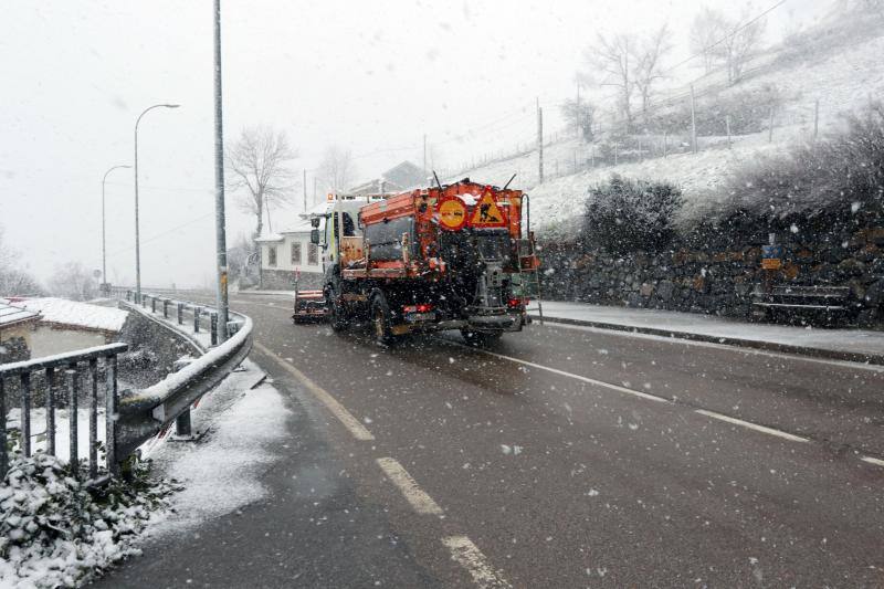 Las precipitaciones en forma de nieve llegarán a cotas de entre 400 y 600 metros
