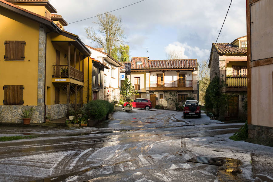 El temporal se recrudece en Asturias