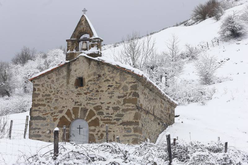 El temporal se recrudece en Asturias