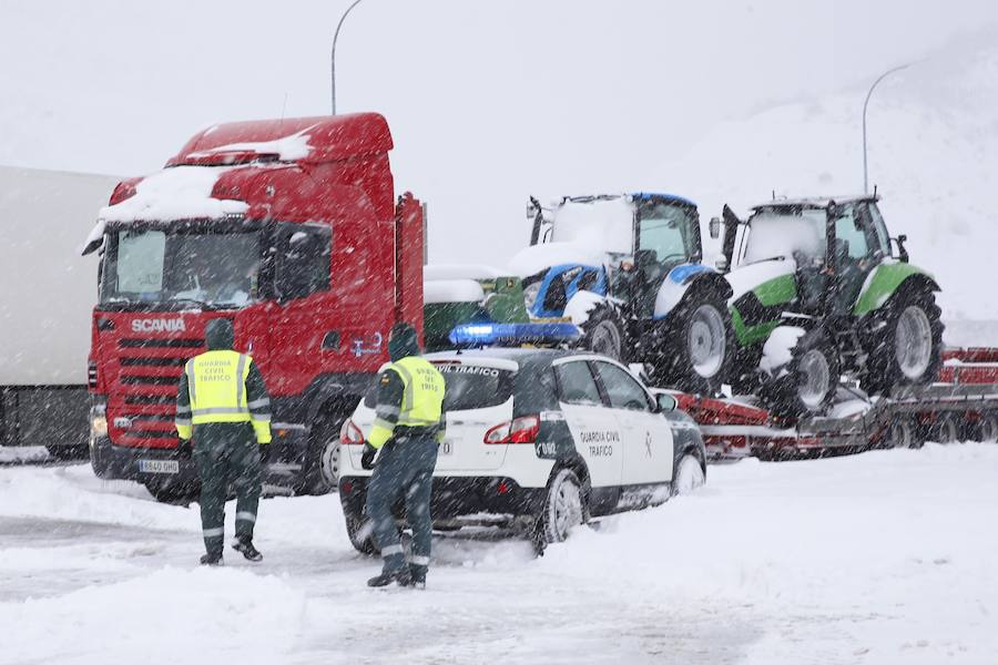 El temporal se recrudece en Asturias