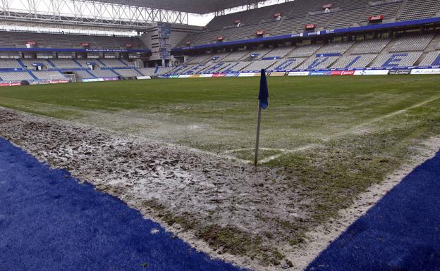 Los mejores cuidados para que el césped del Tartiere esté perfecto en el derbi