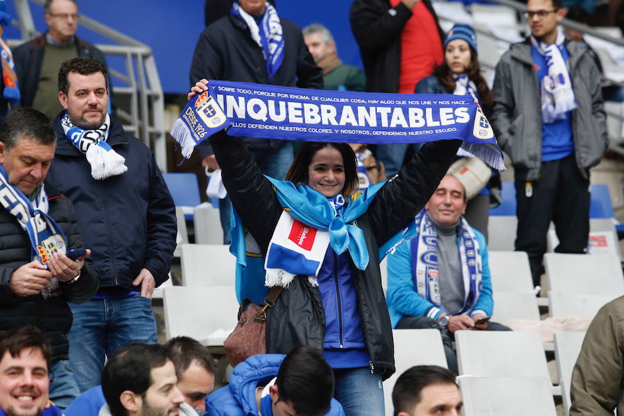 El ambiente previo al partido en el interior del Tariere