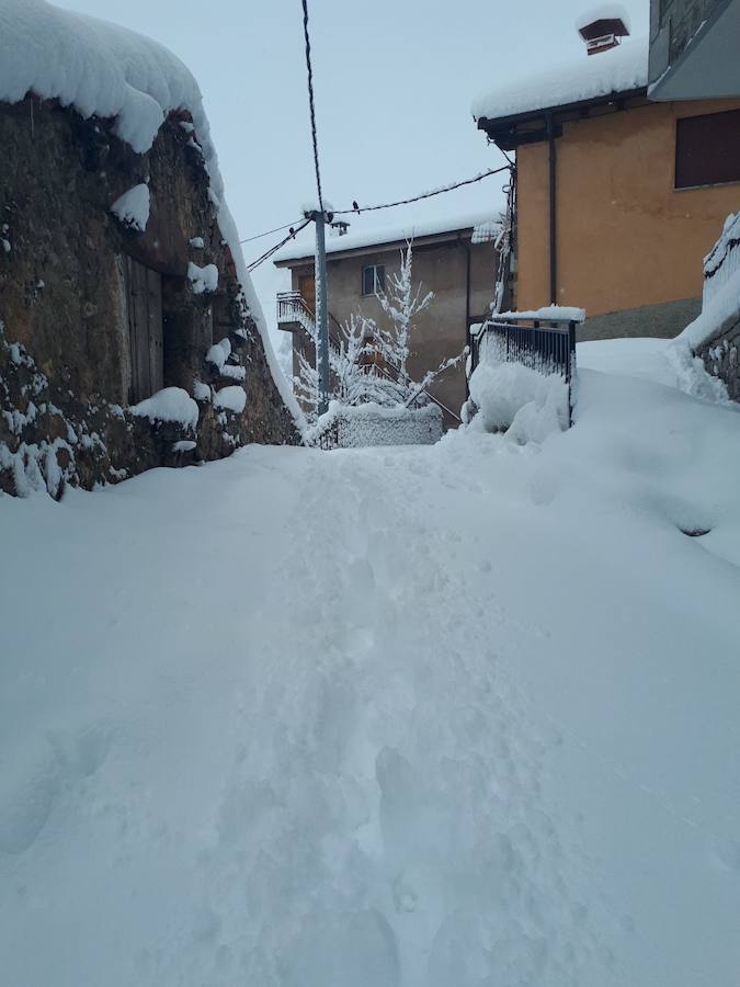 Nieve, frío y lluvia en Asturias