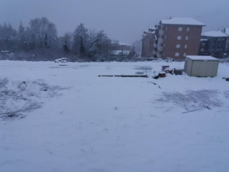 Nieve, frío y lluvia en Asturias
