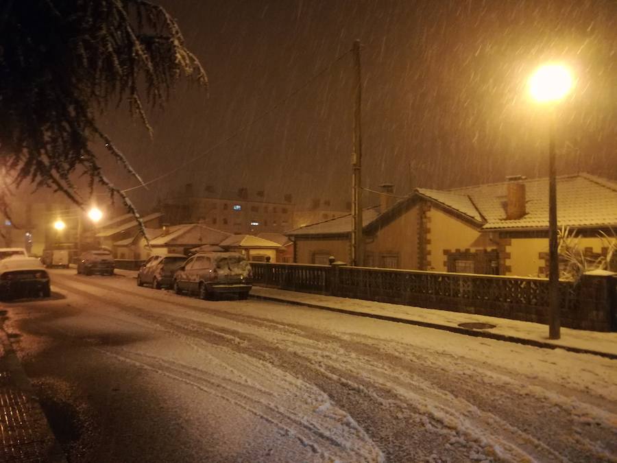 Nieve, frío y lluvia en Asturias