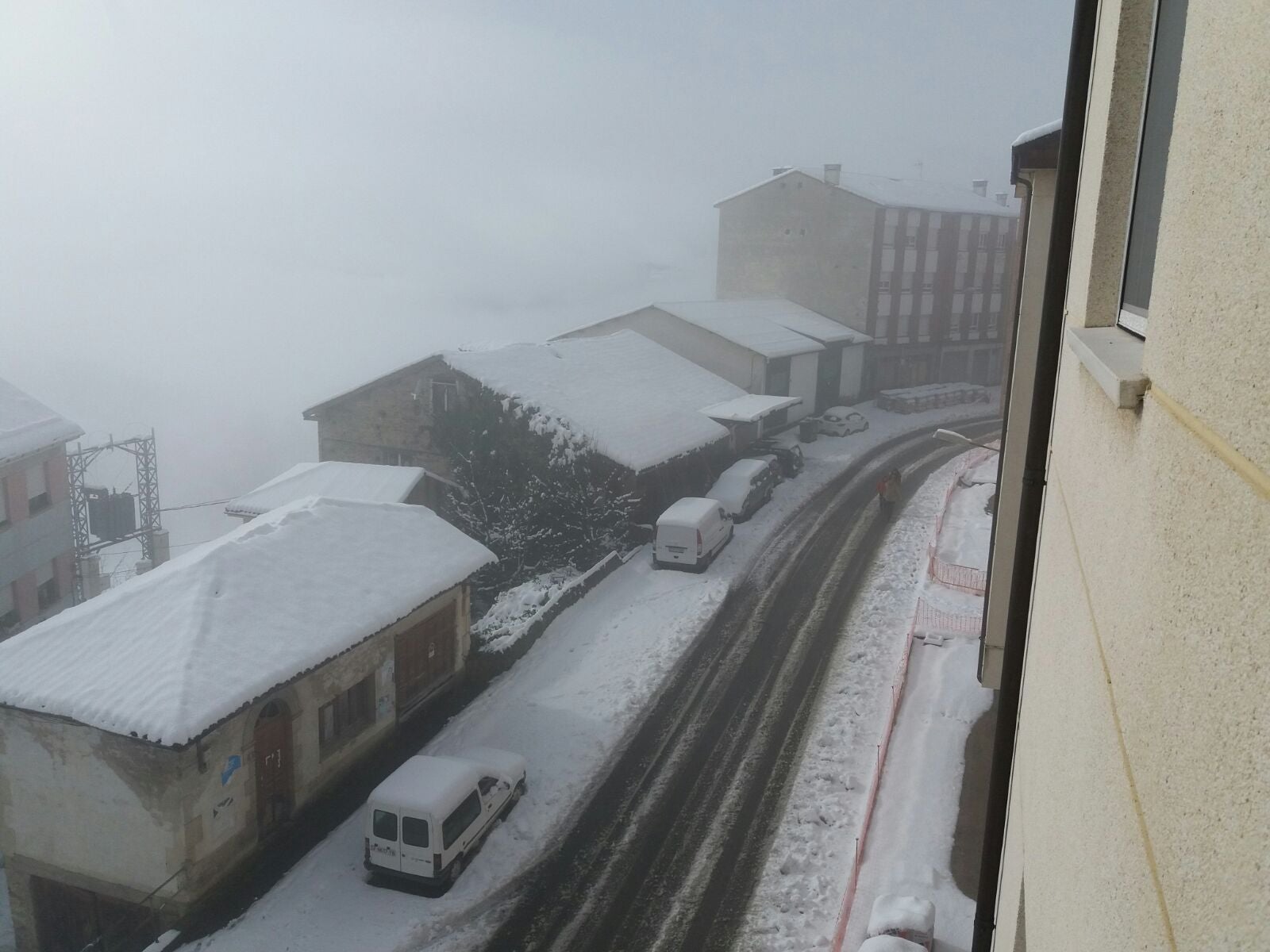 Nieve, frío y lluvia en Asturias