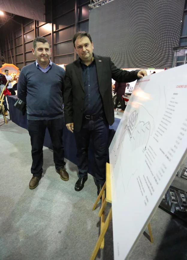 Fernández y Rodríguez en la presentación. 