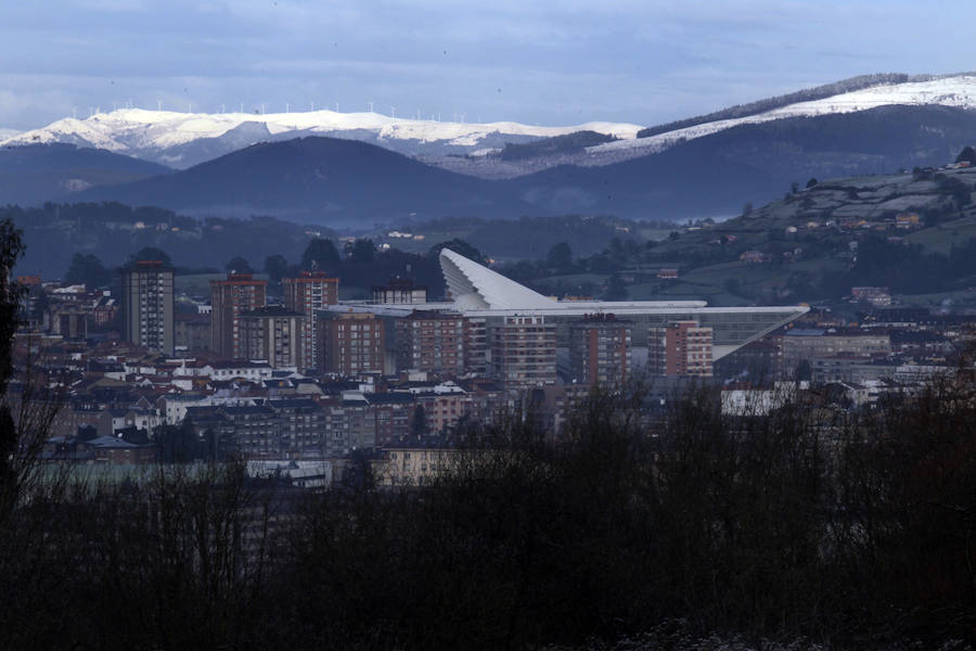 Continúa la ola de frío en Asturias