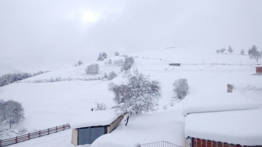 Continúa la ola de frío en Asturias