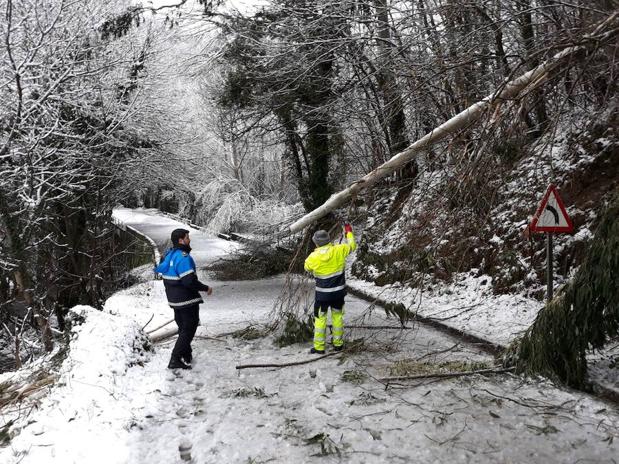 Continúa la ola de frío en Asturias