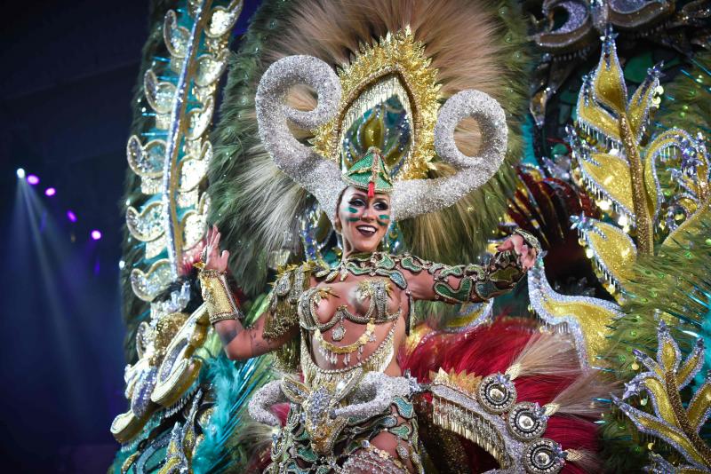 La Gala de elección de la Reina del Carnaval de Santa Cruz de Tenerife 2018. en imágenes