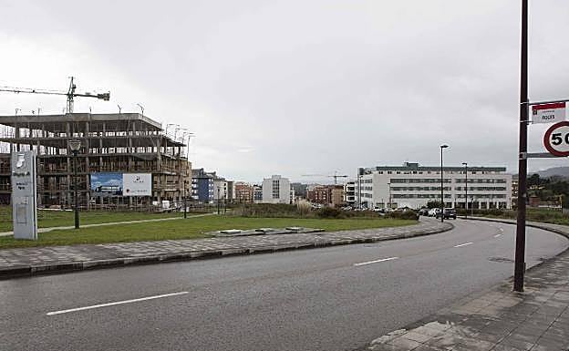 Barrio de Nuevo Roces, donde se cometió la agresión.