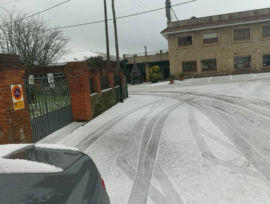 El granizo se hizo notar en Quintes