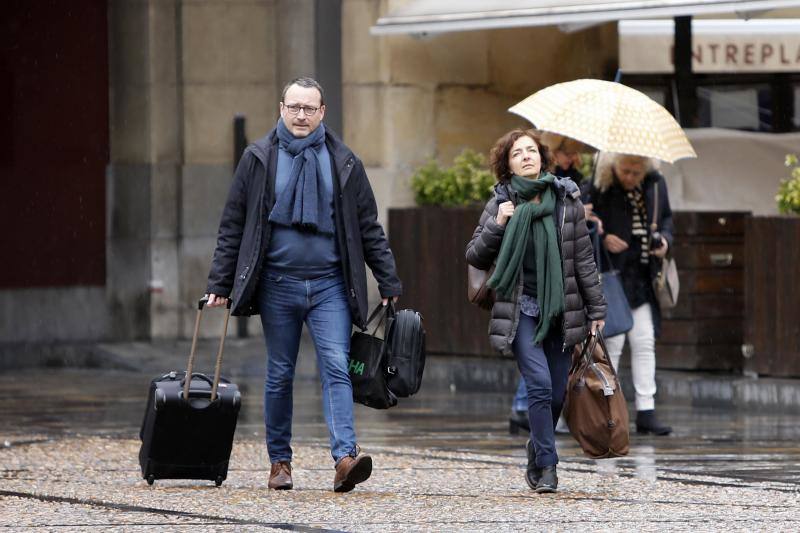 El temporal de nieve abandona la región y deja temperaturas de hasta 20 grados en la costa