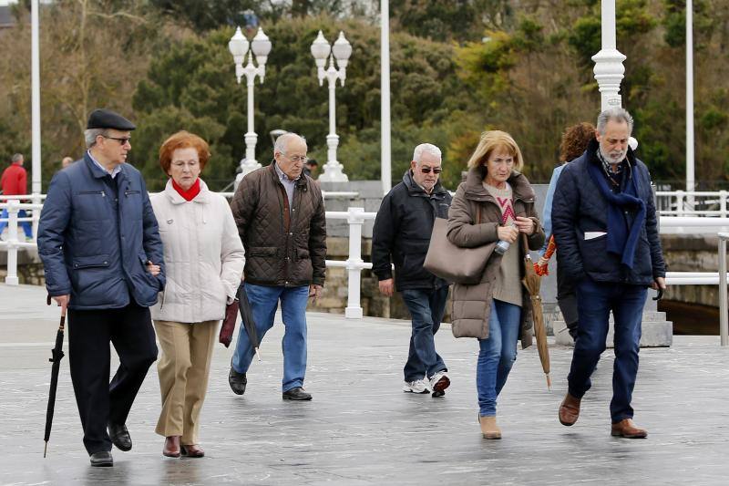 El temporal de nieve abandona la región y deja temperaturas de hasta 20 grados en la costa