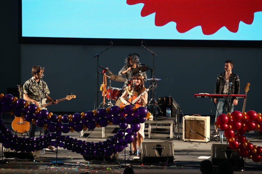 El grupo de música triunfó con su concierto en el Antroxu de Oviedo.