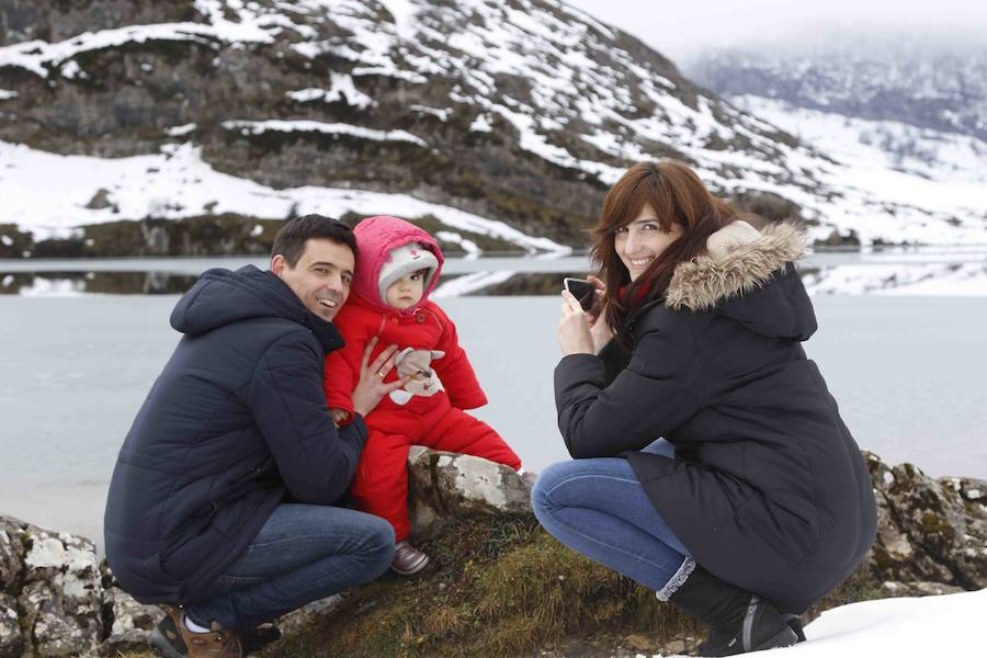 Fin de semana de nieve en Los Lagos de Covadonga - Asturias