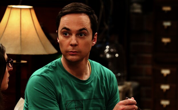 Sheldon Cooper, personaje de la serie de ficción 'Big Bang Theory', afectado por el síndrome de Asperger.
