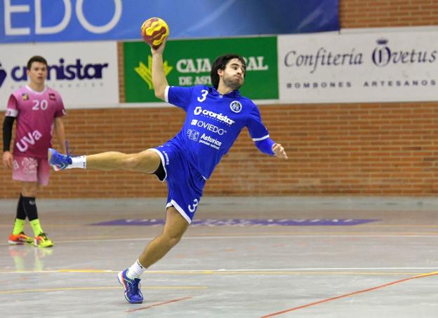 Juan Echavarría, en un partido de esta temporada. 