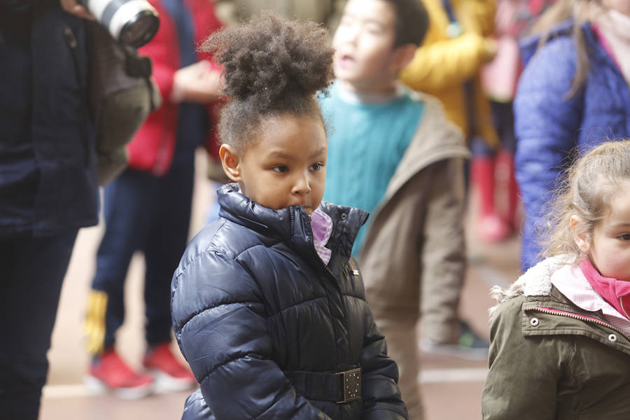 En la Escuelona conviven niños de diferentes nacionalidades