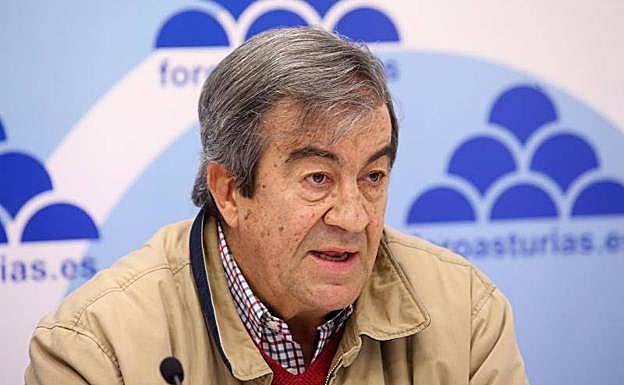 Fracisco Álvarez-Cascos, secretario general de Foro Asturias. 