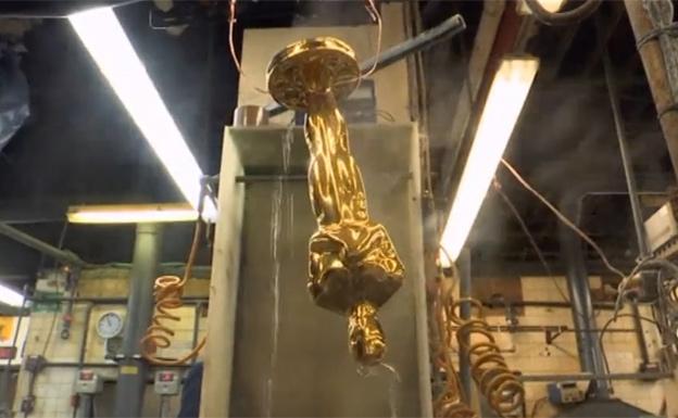 Haciendo los Oscar: así se fabrica la preciada estatuilla