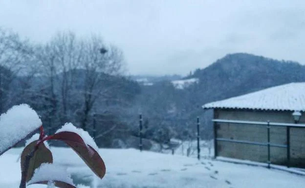 La nieve regresa a las playas del Oriente tras ocho años