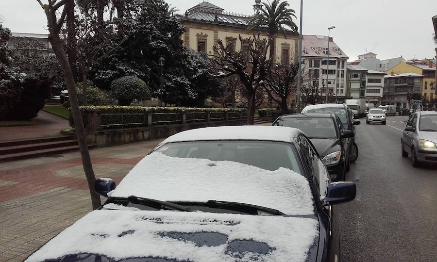 Fotos: La nieve cubre el oriente asturiano