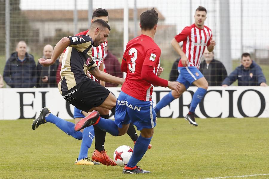 Fotos: El Sporting B 2-0 Barakaldo, en imágenes