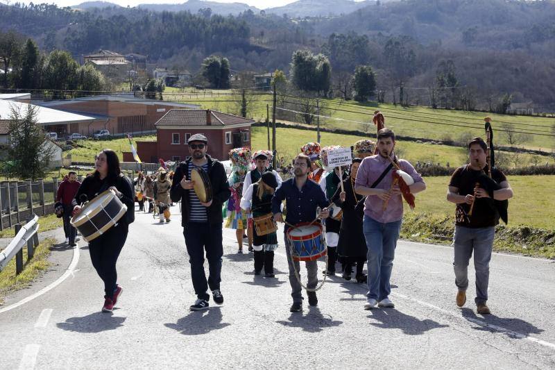 Fotos: Desfile de mascaradas de invierno en Valdesoto