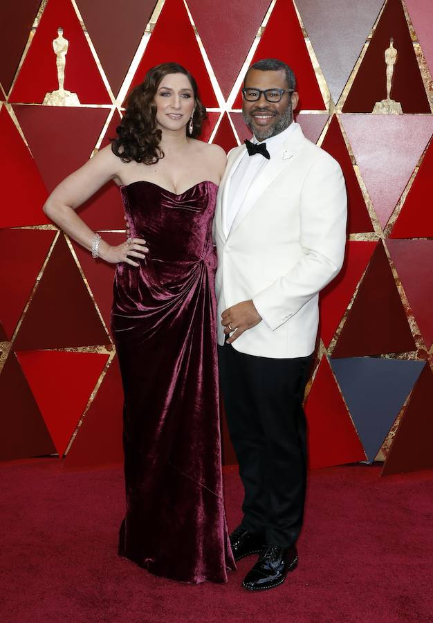 Chelsea Peretti y Jordan Peele.