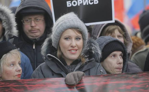 Ksenia Sobchak.