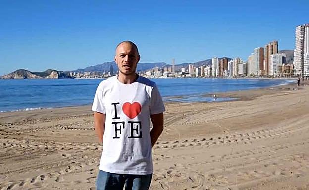 Howard Stirrup, en Benidorm.