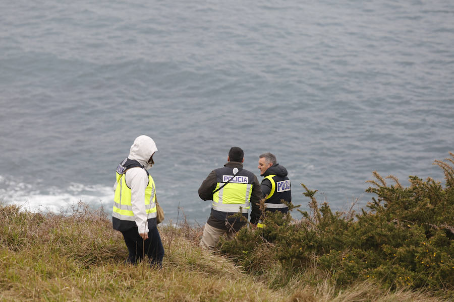 Fotos: Dispositivo de búsqueda en Gijón de Lorena Torrre, la mujer desaparecida