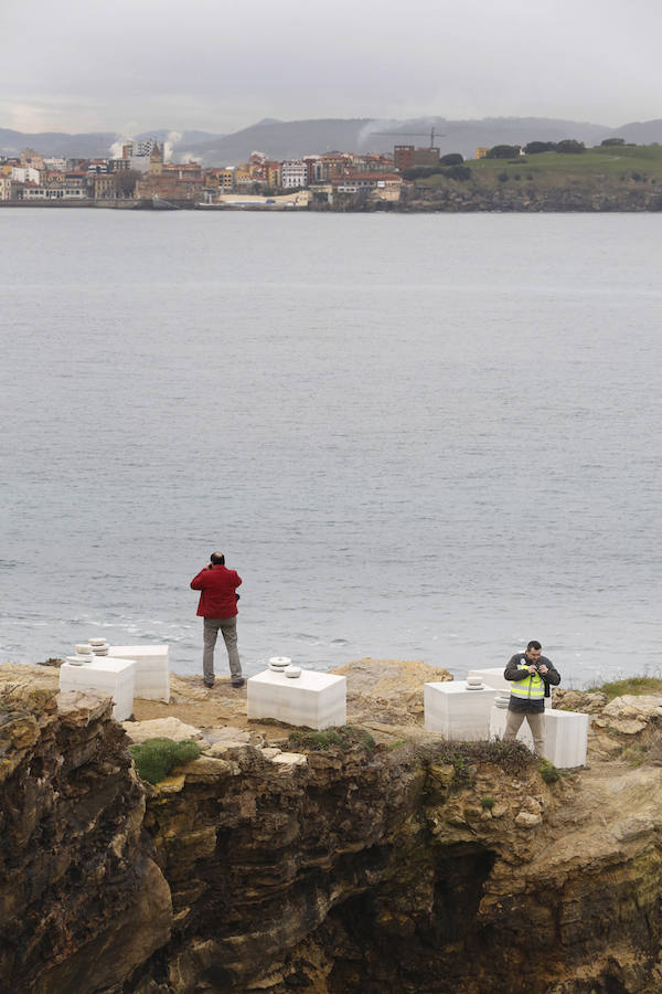 Fotos: Dispositivo de búsqueda en Gijón de Lorena Torrre, la mujer desaparecida