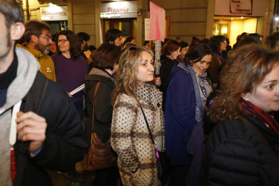 Asturias celebra el Día Internacional de la Mujer en las calles de Gijón en la primera huelga general feminista convocada bajo el lema 'Si nosotras paramos, se para el mundo'