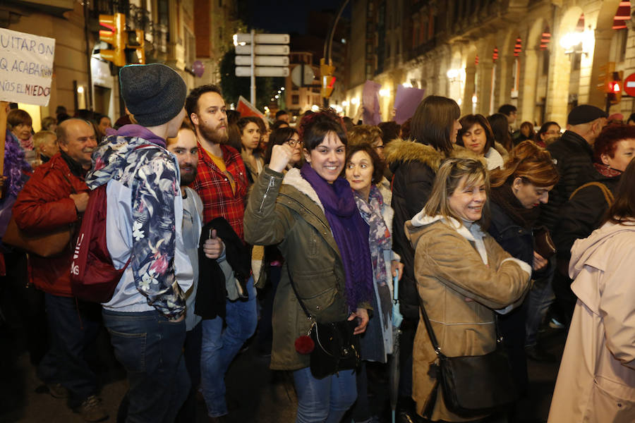 Asturias celebra el Día Internacional de la Mujer en las calles de Gijón en la primera huelga general feminista convocada bajo el lema 'Si nosotras paramos, se para el mundo'
